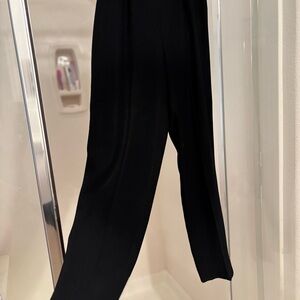 Preview Collection Black Baggy, Straight Leg Trousers
